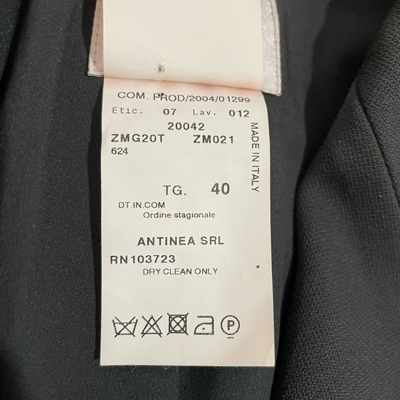 Authentic Armani Size 4/Small Gray Collezioni Blazer - Picture 5 of 9